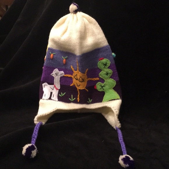 Kids Peruvian beanie - Picture 4 of 4